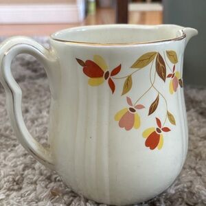 Hall’s vintage Floral Cream Pitcher